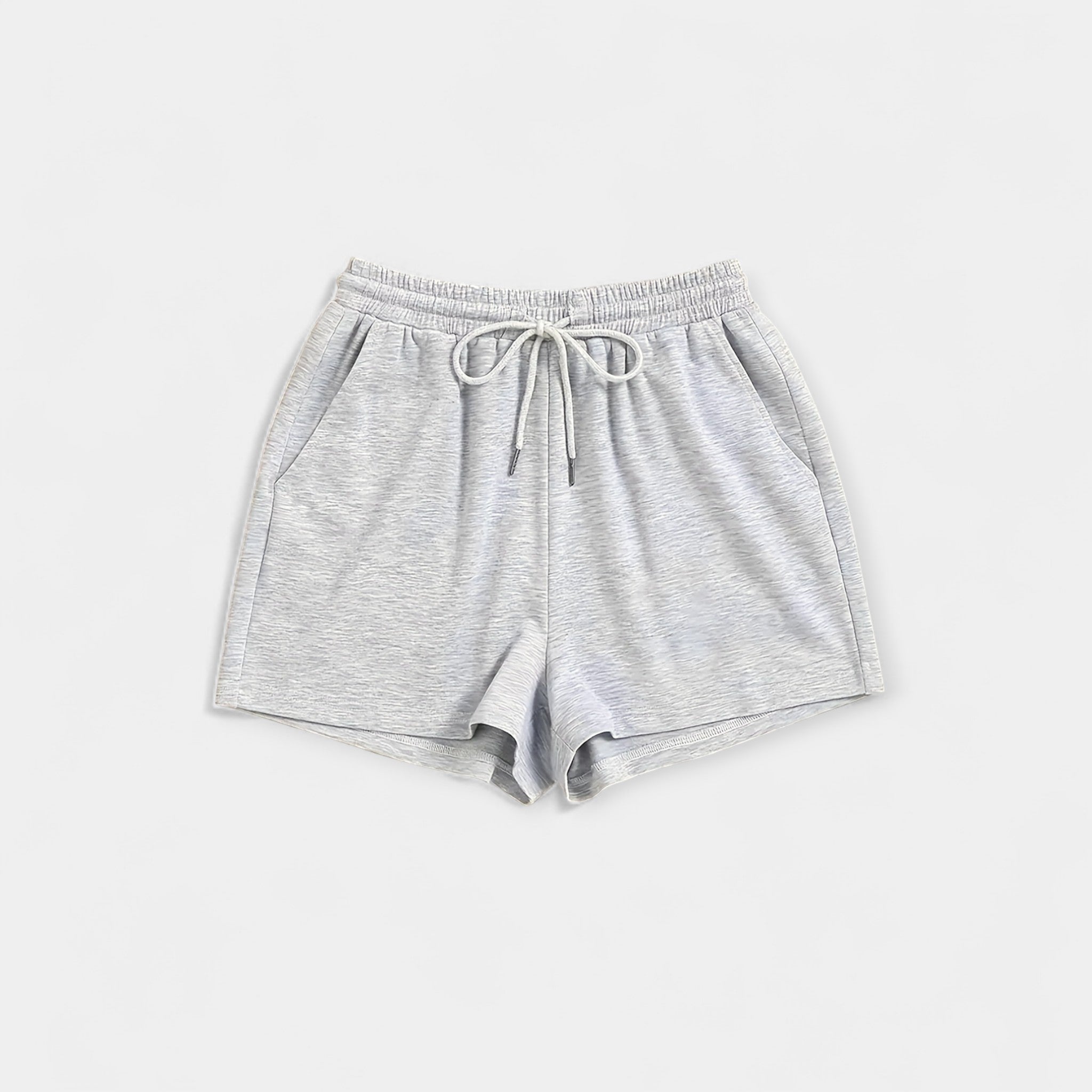 Shorts med blonder