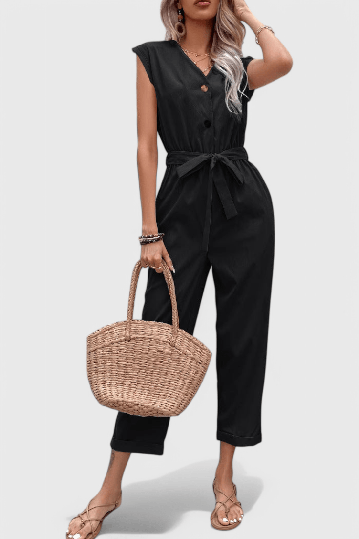 Jumpsuit med knapper