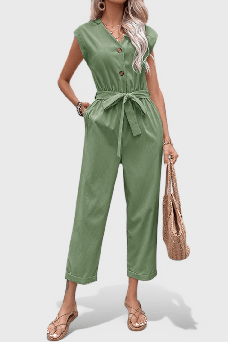 Jumpsuit med knapper