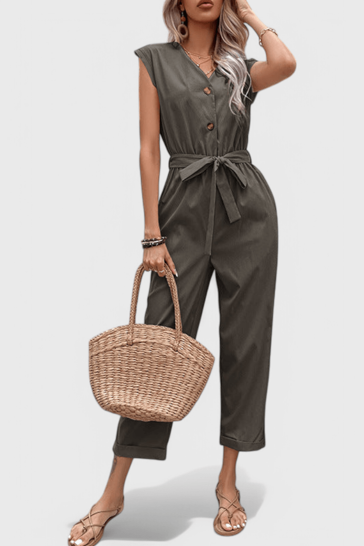 Jumpsuit med knapper