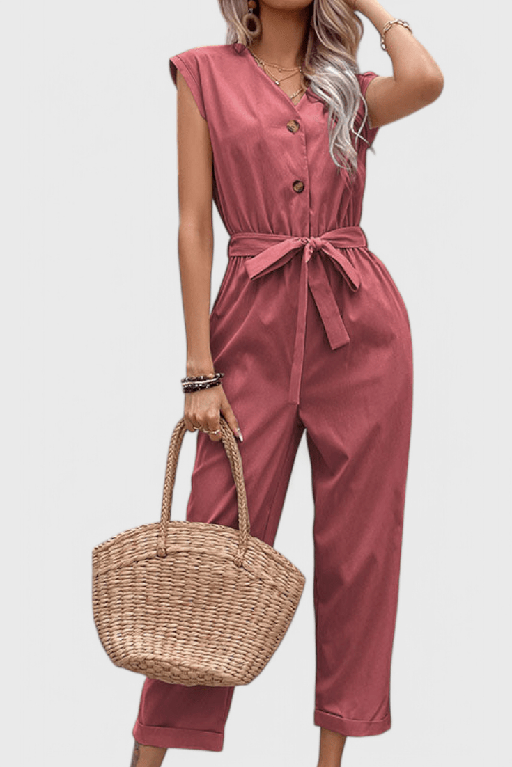 Jumpsuit med knapper