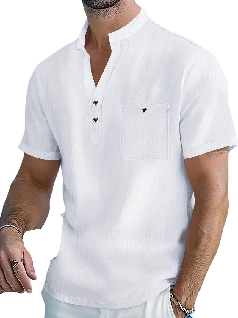 Lenoir™ | Elegant kortærmet skjorte