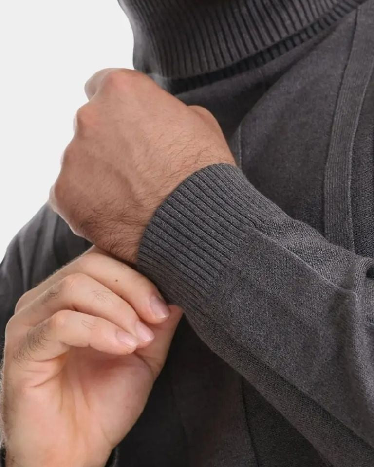 Højhalset Pullover
