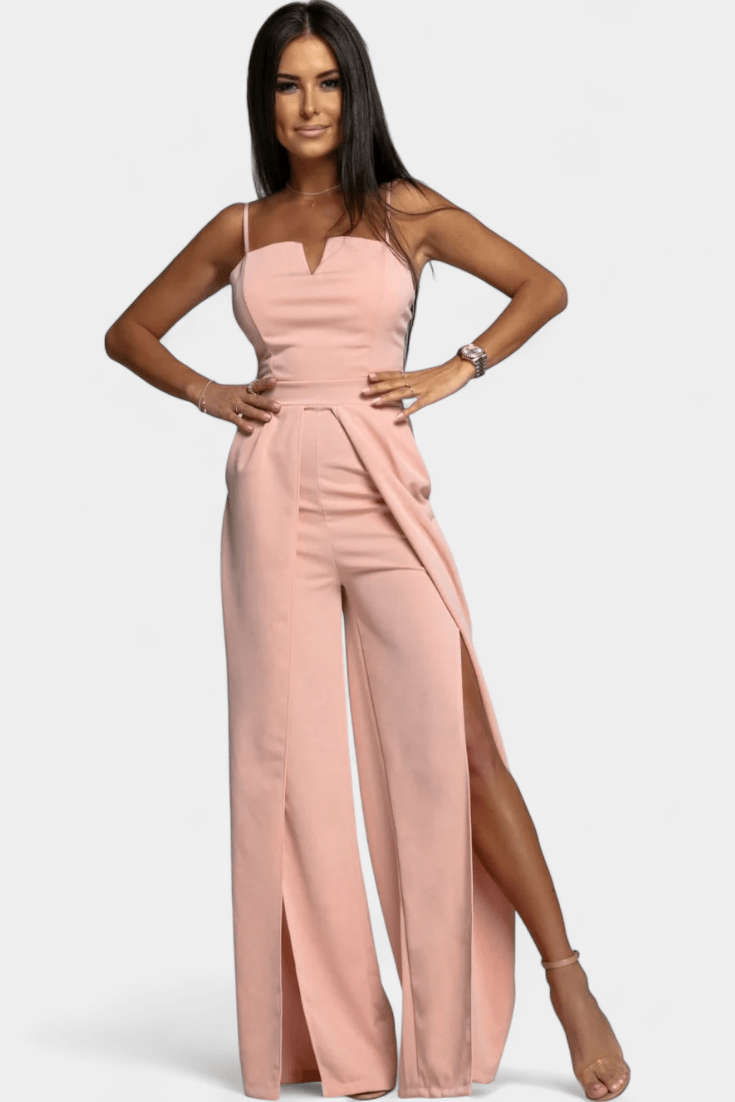 Jumpsuit med tynde stropper