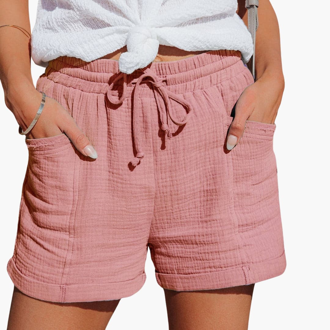 Shorts med justerbar talje