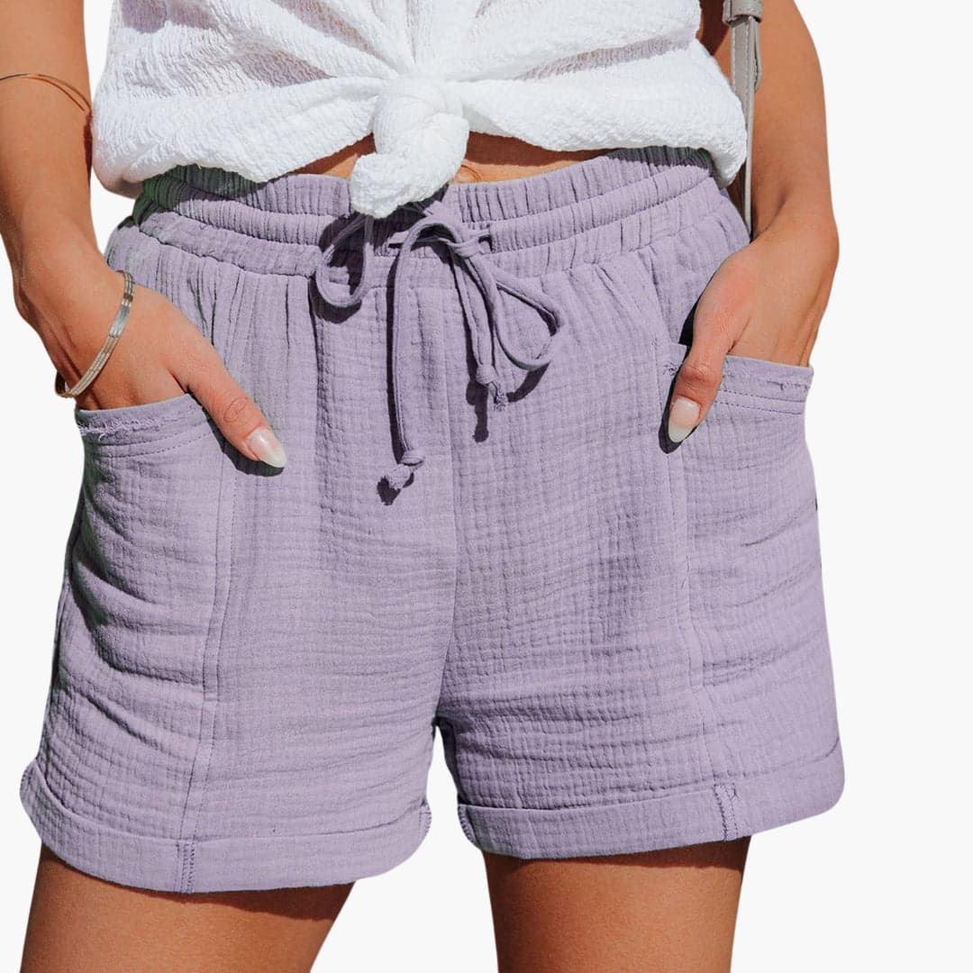 Shorts med justerbar talje