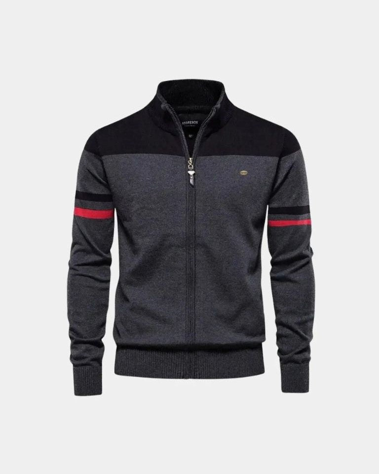 Mathias™ | Cardigan med Lynlås