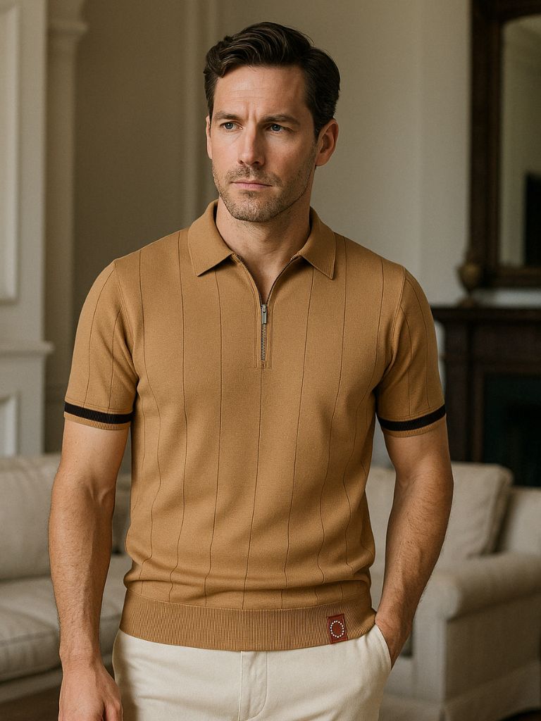 Royal Zip Polo