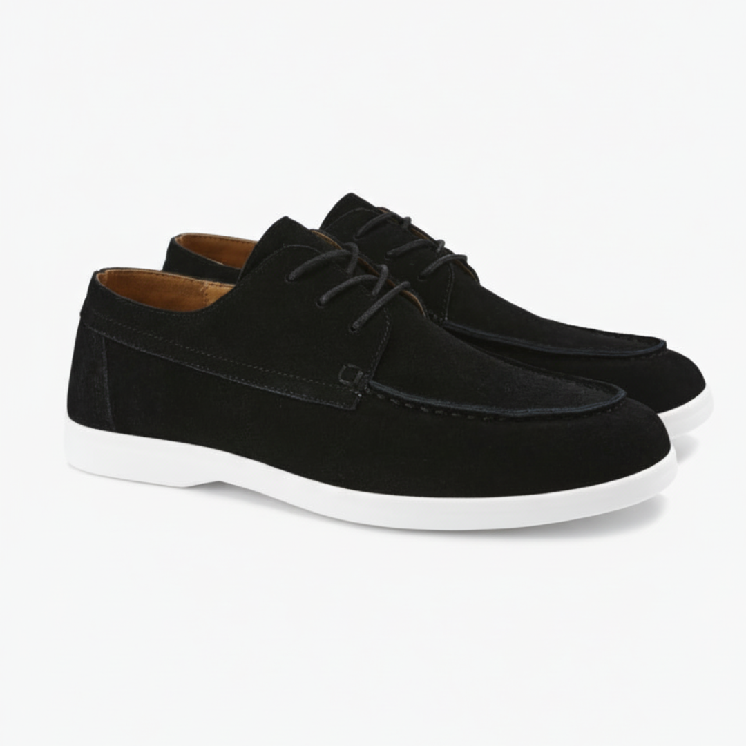 Premium Suede Snøresko