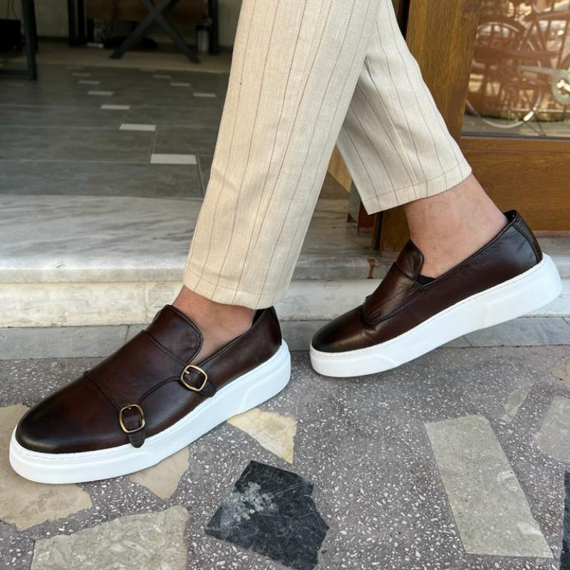 Slip-On Læder Loafers