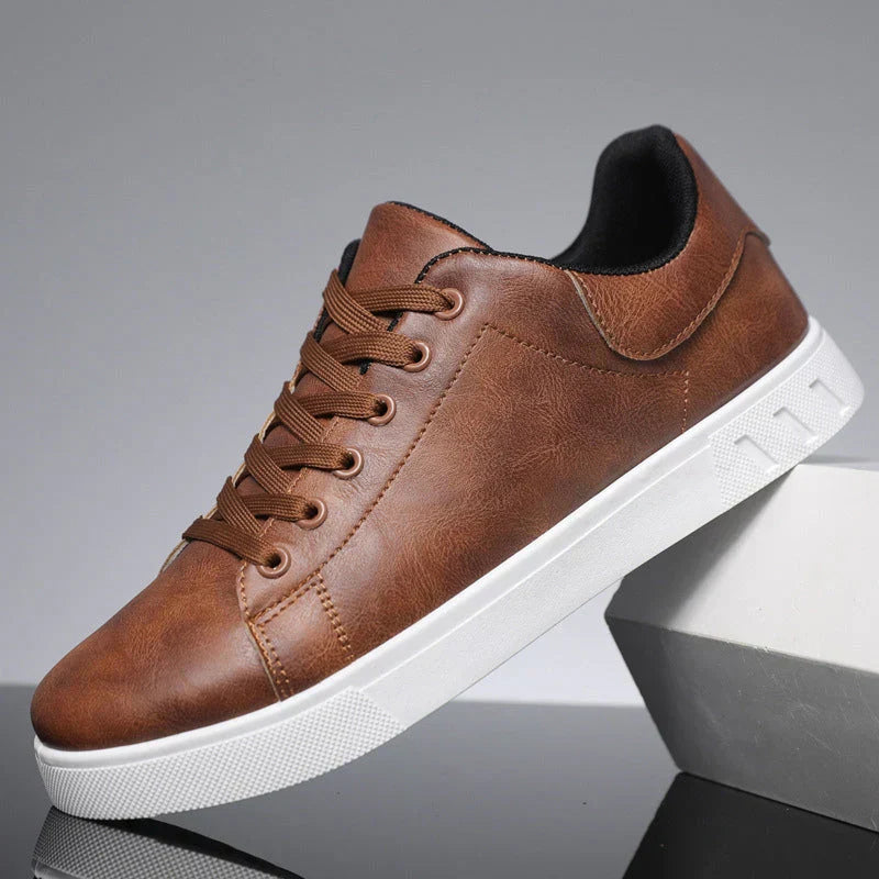 Corrado Klassiske Lædersneakers