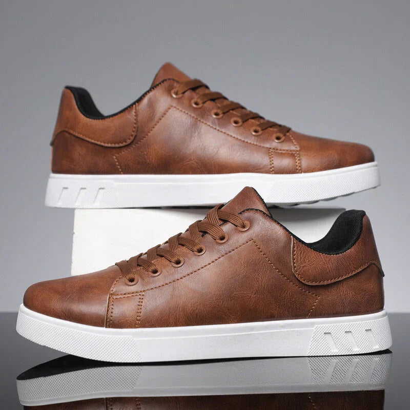 Corrado Klassiske Lædersneakers