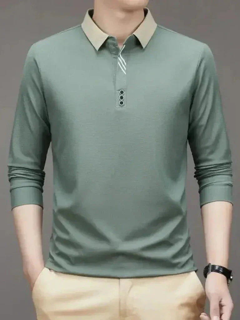 René™ | Elegant Langærmet Polo