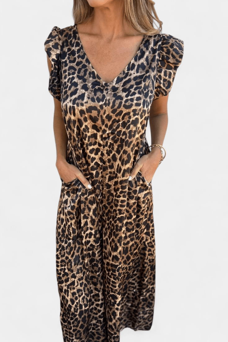 Heldragt med leopardprint