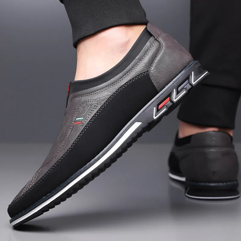 Læder Slip-On Forretningssko