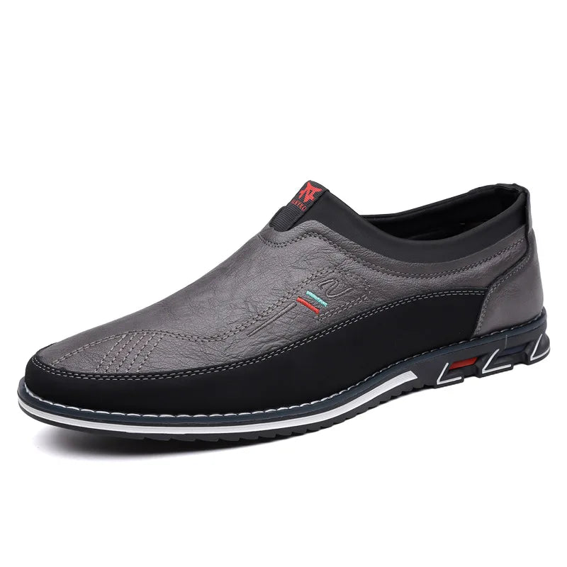 Læder Slip-On Forretningssko