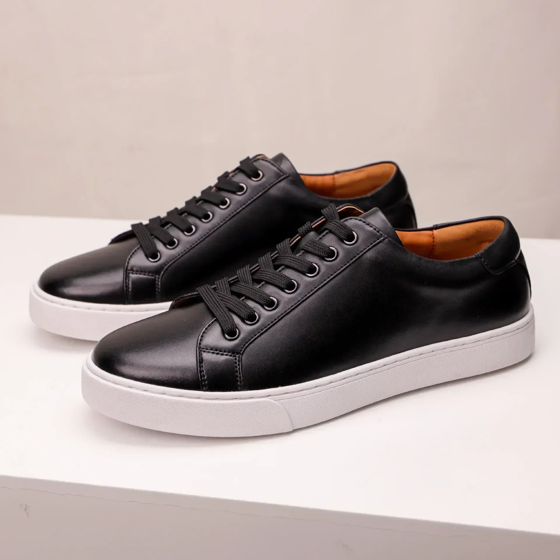 Ægte Læder Sneakers