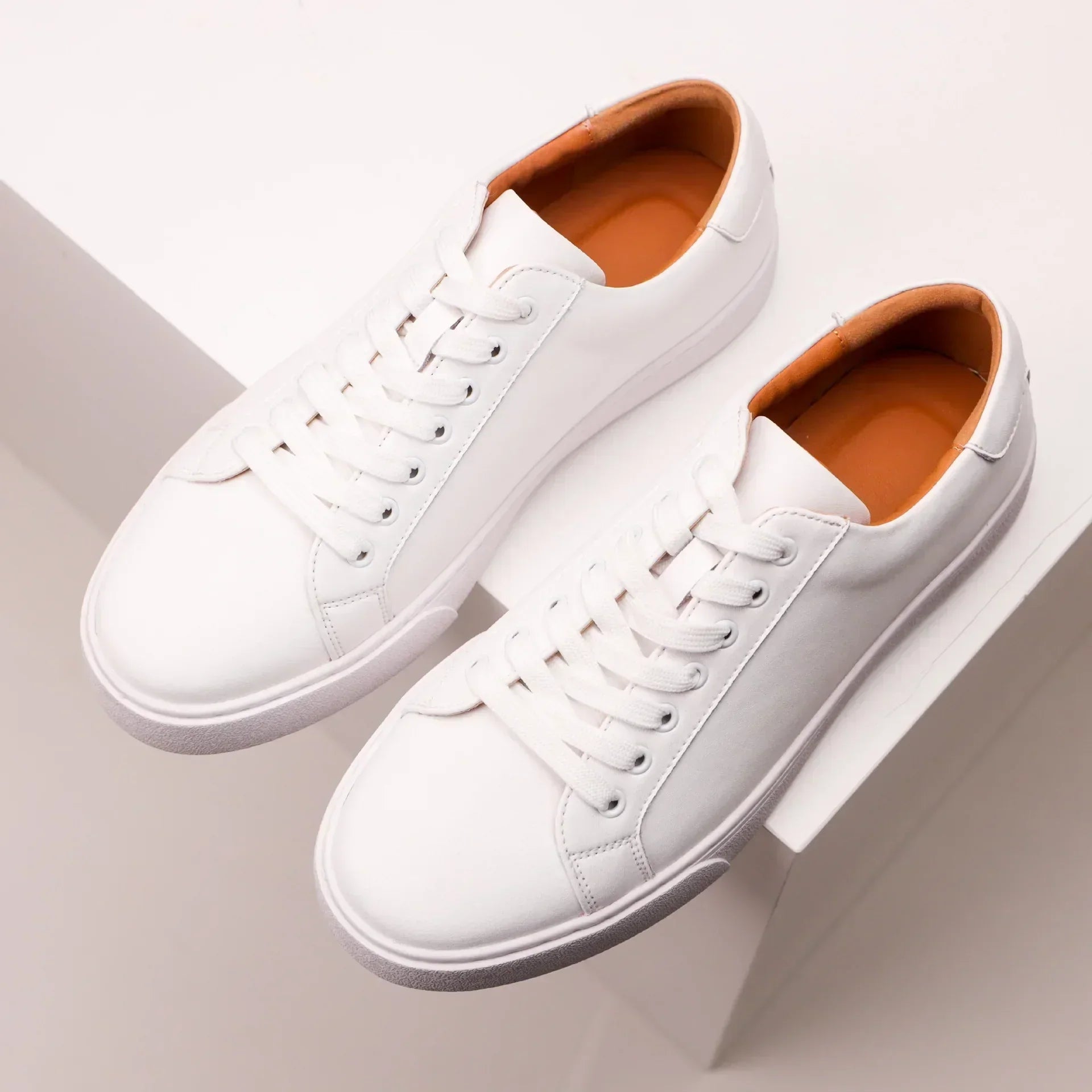 Ægte Læder Sneakers