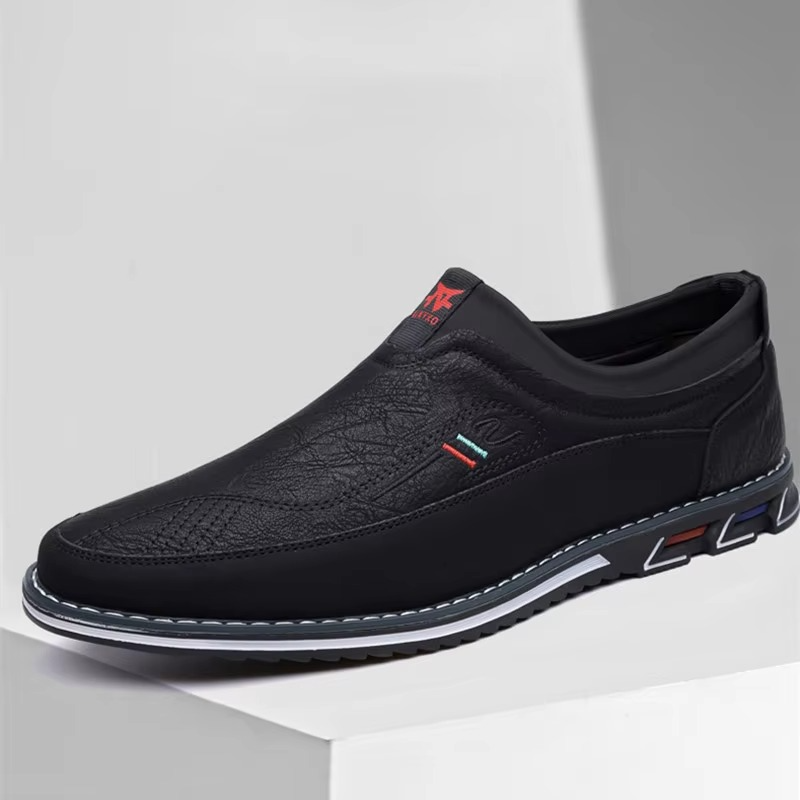 Læder Slip-On Forretningssko