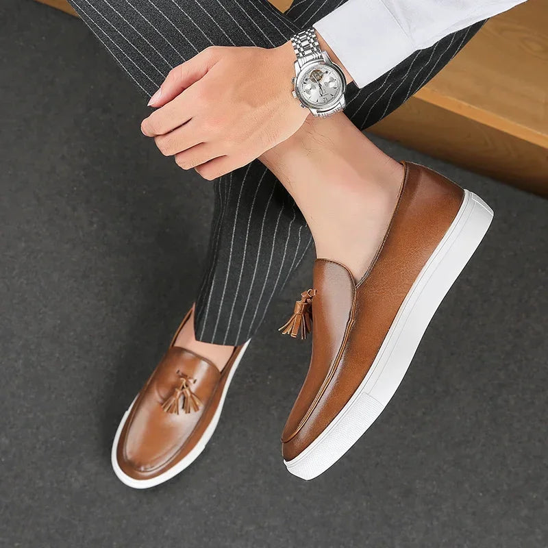 Toscanisk Elegance Slip-ons