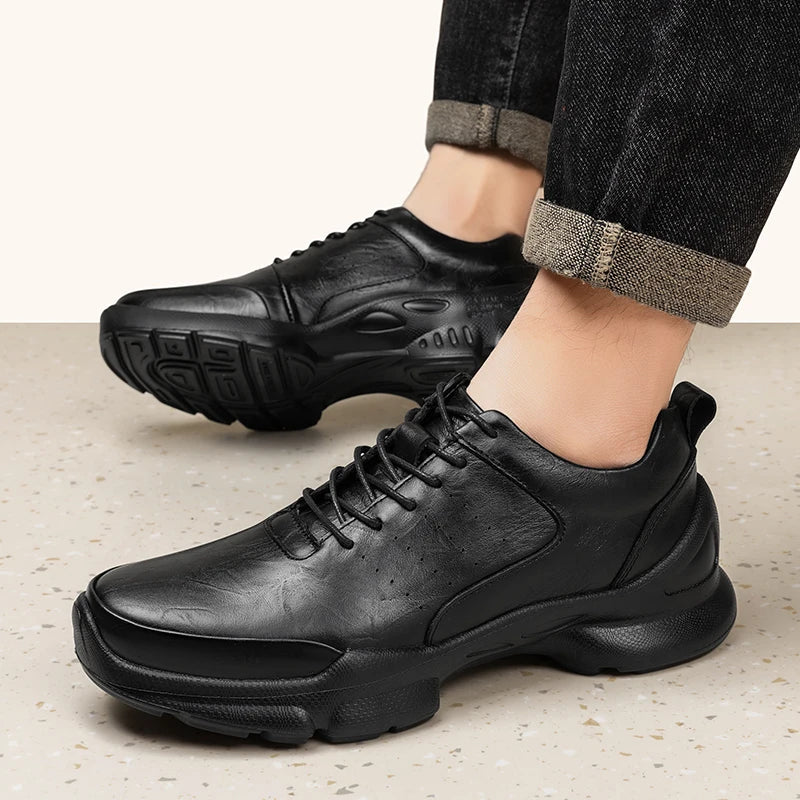 Ægte Læder Sneakers fra Brex