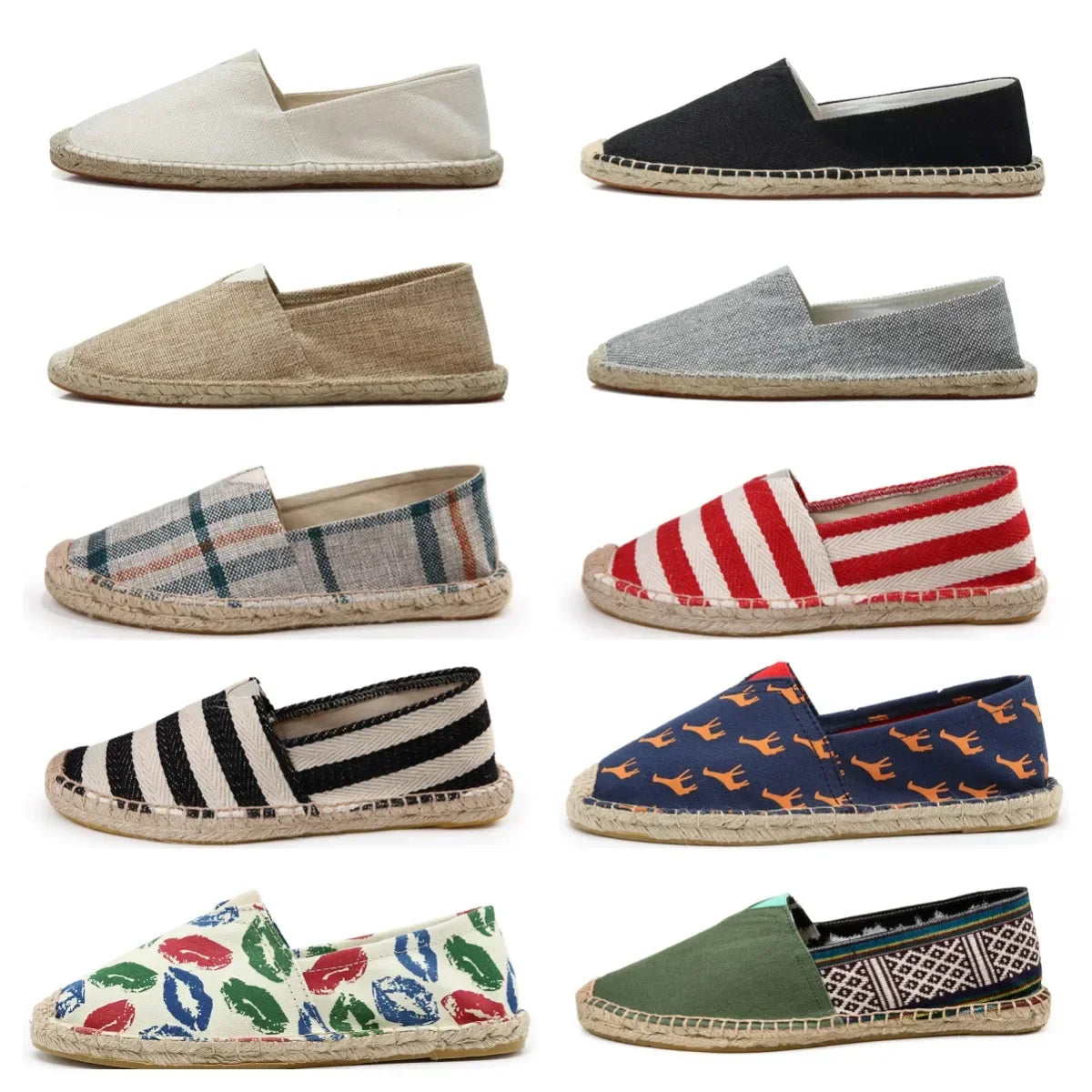 Elegant Canvas Espadriller