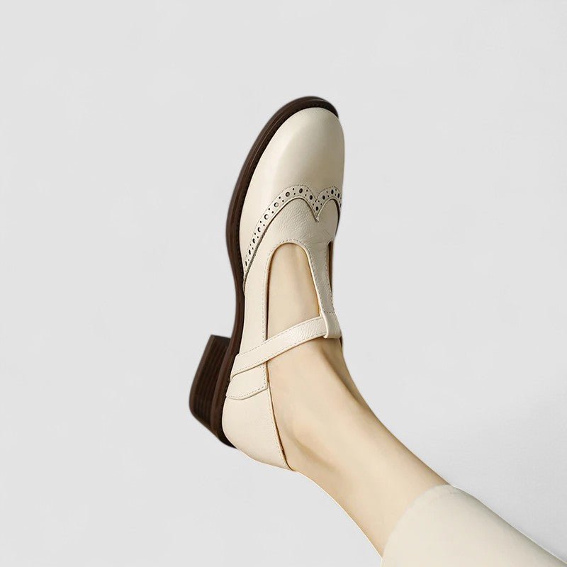 Ortopædiske Mary Jane-sko med T-rem