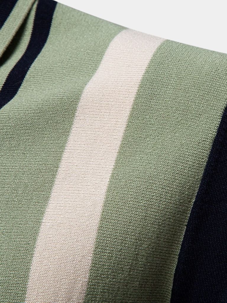 Retro Stribet Polo