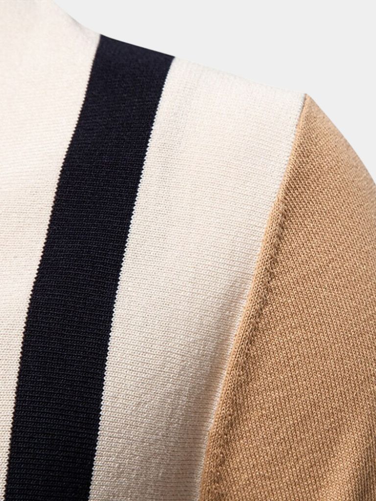 Retro Stribet Polo