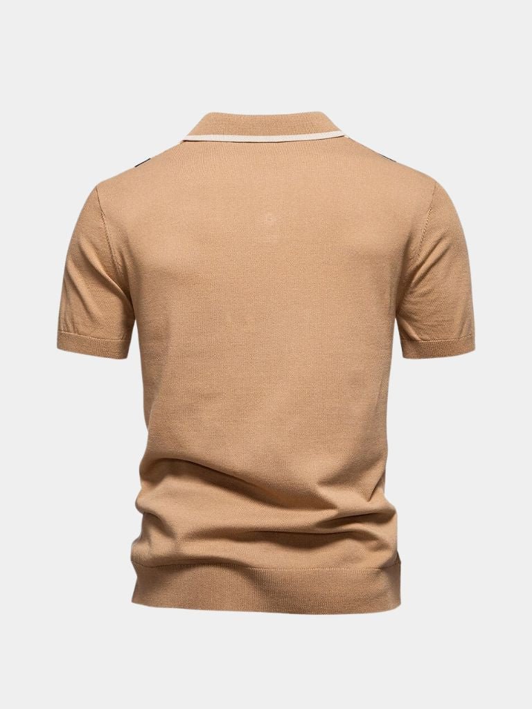 Retro Stribet Polo