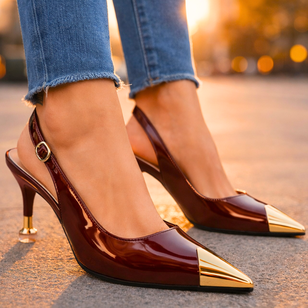 Odette Slingback Stiletto Hæle