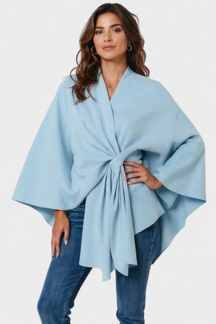 Elegant Draperet Poncho