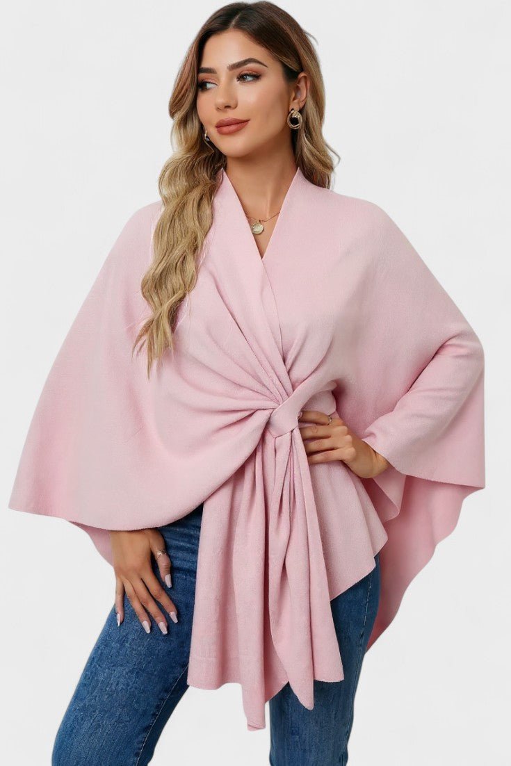 Elegant Draperet Poncho