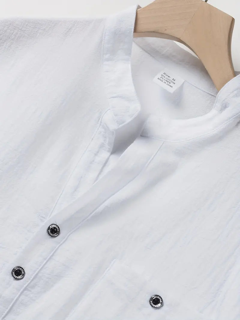 Lenoir™ | Elegant kortærmet skjorte