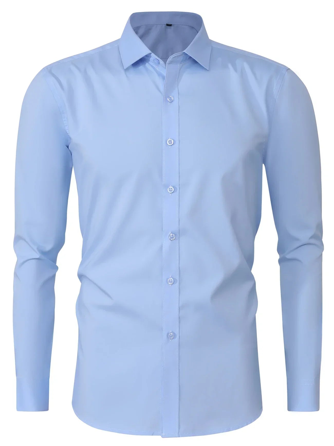 Lenoir™ | Elegant langærmet skjorte med knapper