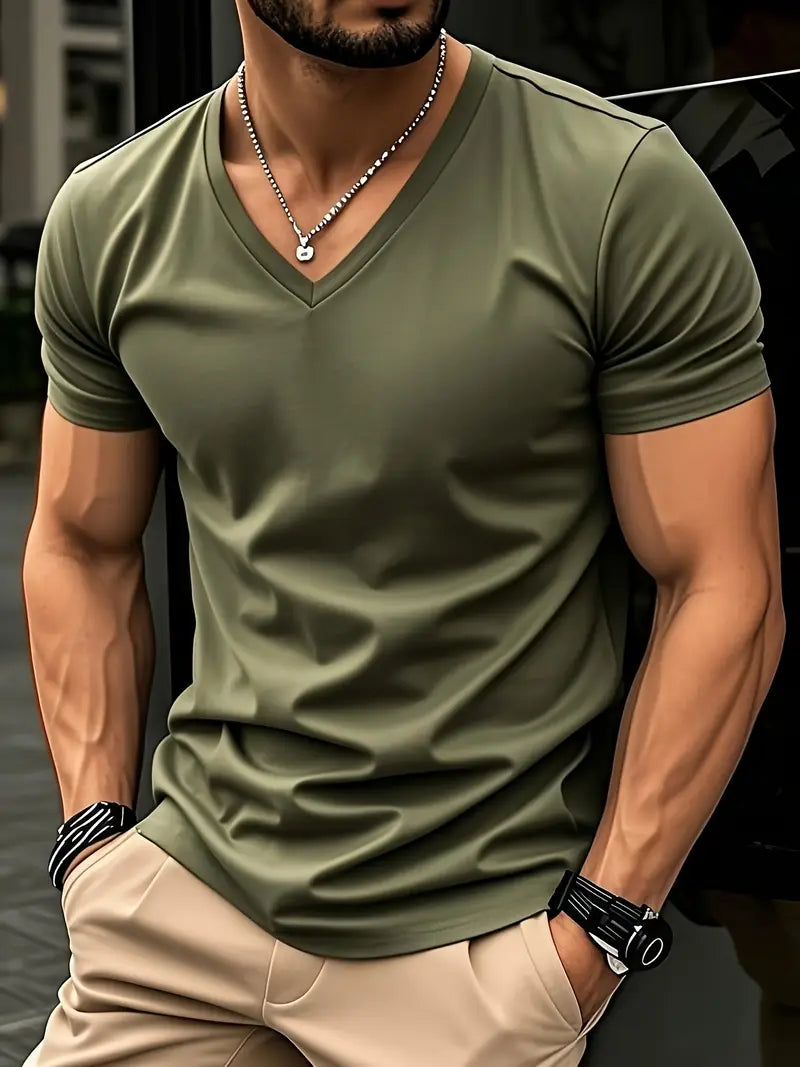 Lenoir™ | Stilet T-shirt med korte ærmer