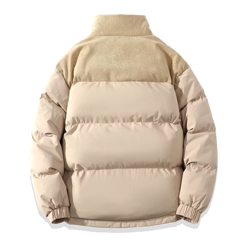 Avalon Ridge Corduroy Puffer Jakke