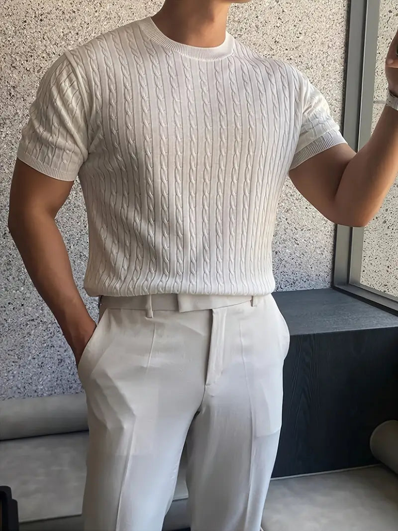 Lenoir™ | Elegant striktrøje