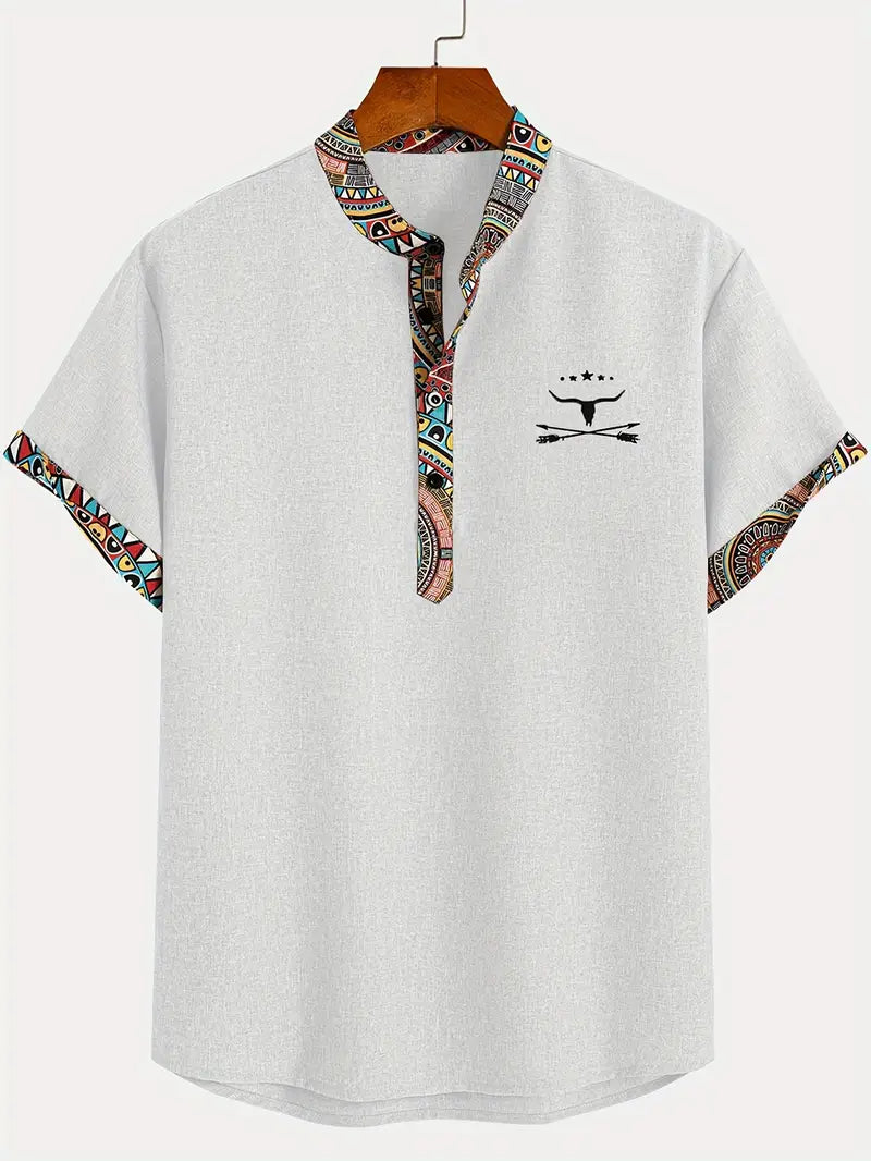 Lenoir™ | Elegant skjorte med korte ærmer