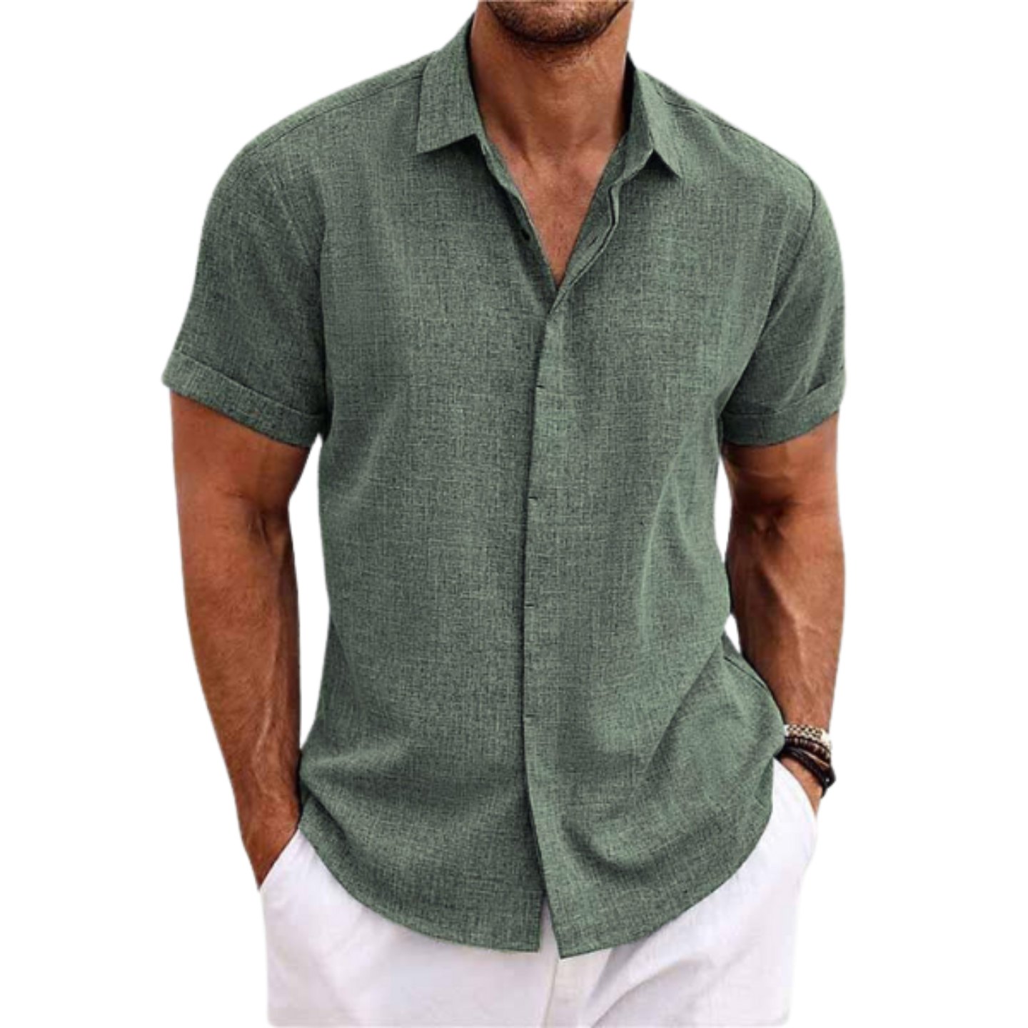 Lenoir™ - Klassisk Linnedskjorte