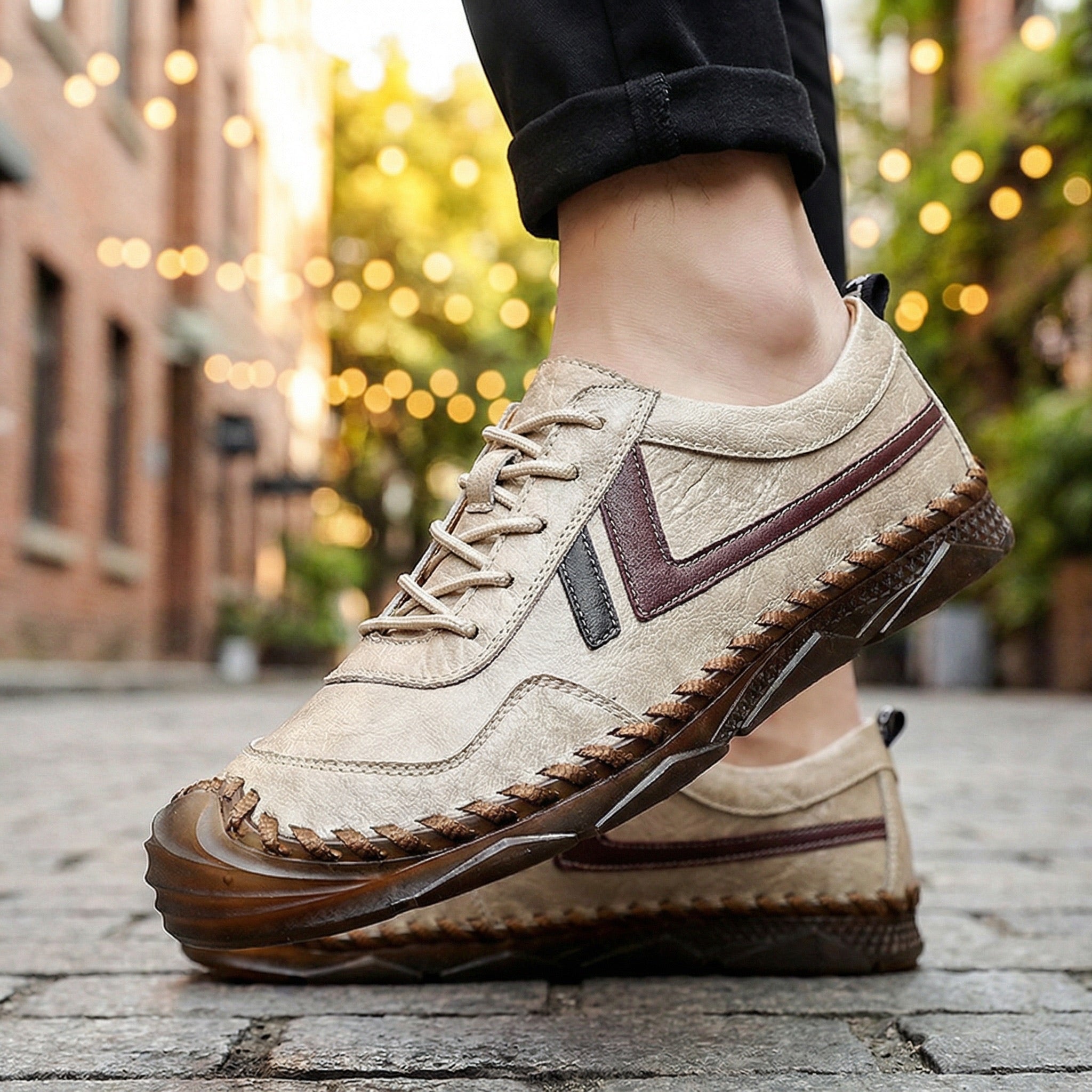 Ethan Clarke Læder Sneaker
