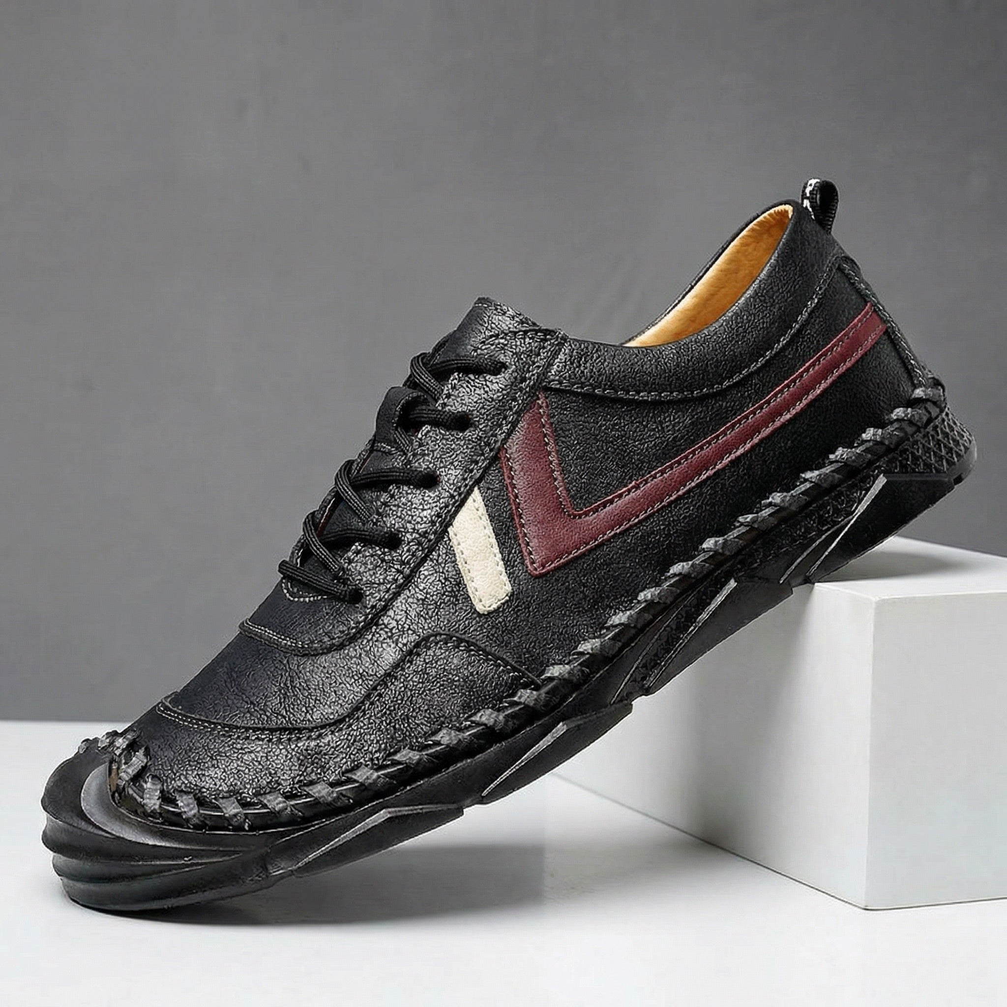 Ethan Clarke Læder Sneaker