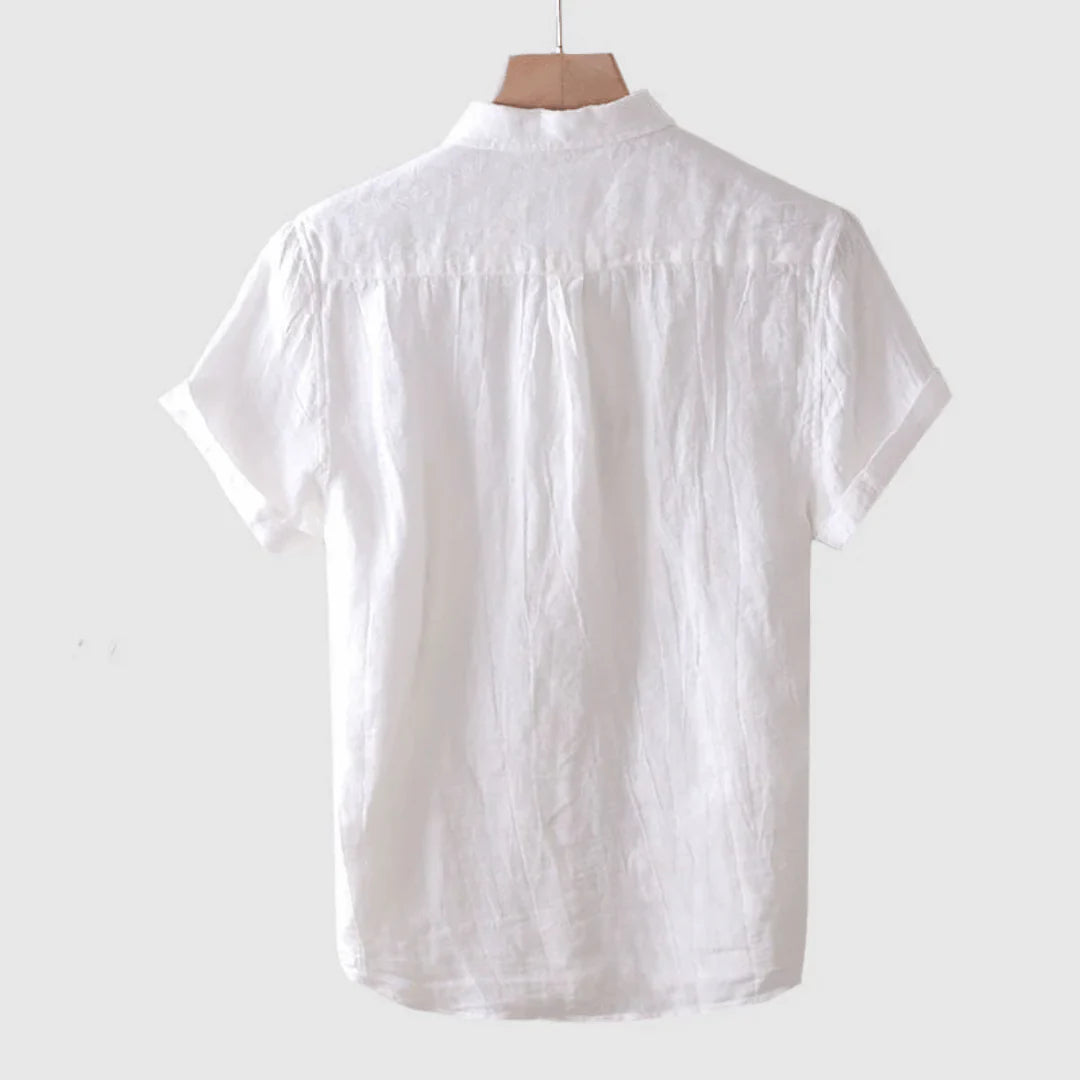 Lenoir™ | Elegant kortærmet skjorte med knapper